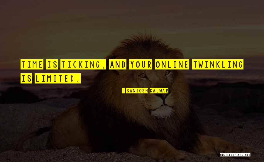 Social Media Life Quotes By Santosh Kalwar