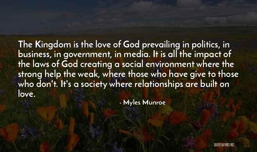 Social Media Love Quotes By Myles Munroe