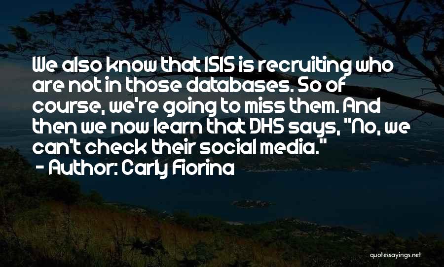 Social Media Recruiting Quotes By Carly Fiorina