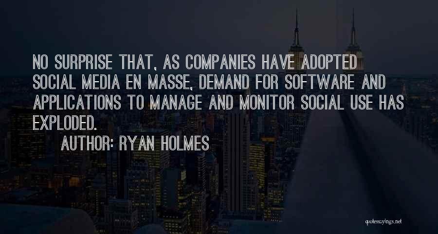 Social Media Use Quotes By Ryan Holmes