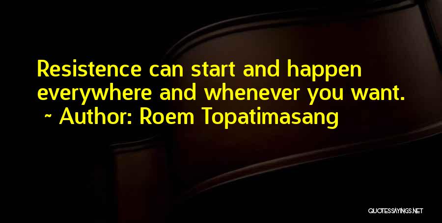 Social Movements Quotes By Roem Topatimasang