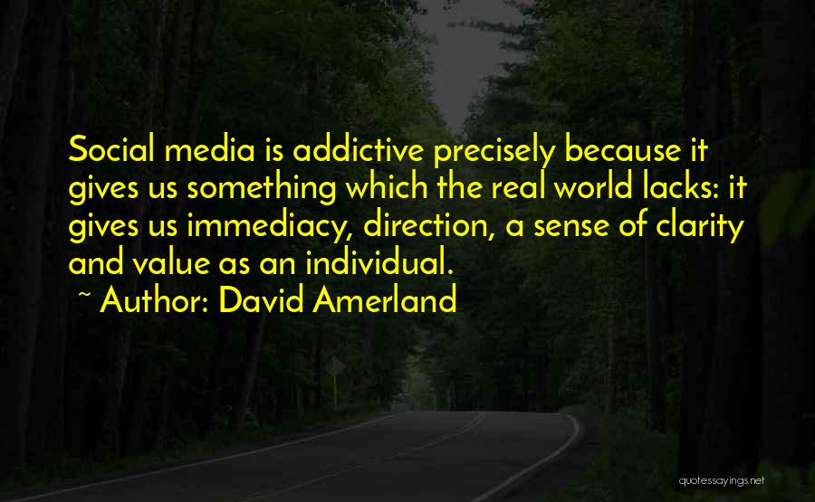 Social Network Quotes By David Amerland