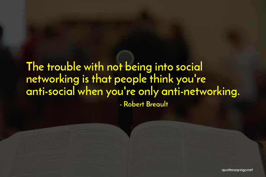 Social Networking Quotes By Robert Breault