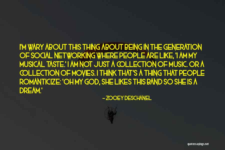 Social Networking Quotes By Zooey Deschanel