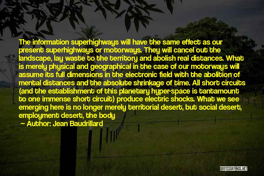 Social Networks Quotes By Jean Baudrillard
