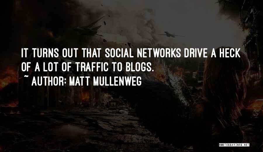 Social Networks Quotes By Matt Mullenweg