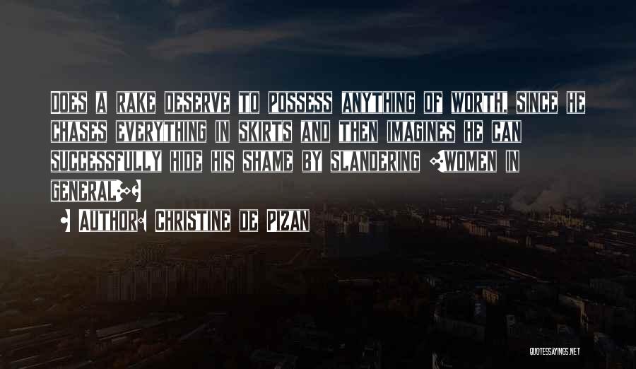 Social Norms Quotes By Christine De Pizan