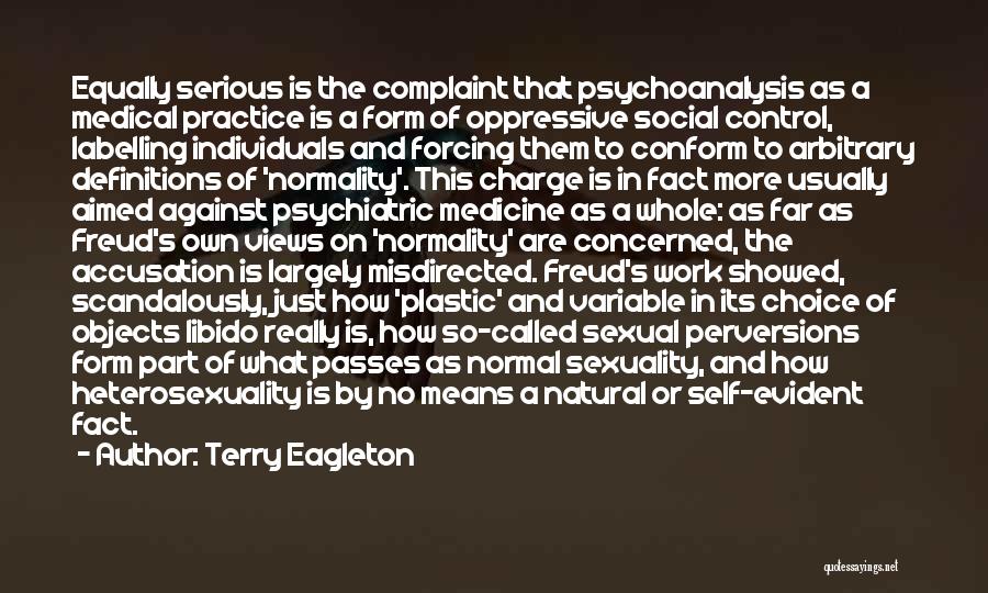 Social Norms Quotes By Terry Eagleton