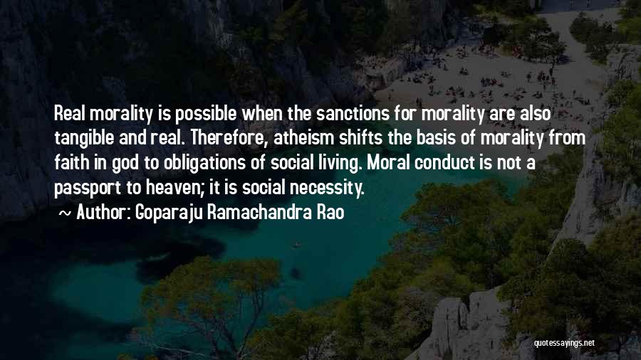 Social Obligations Quotes By Goparaju Ramachandra Rao