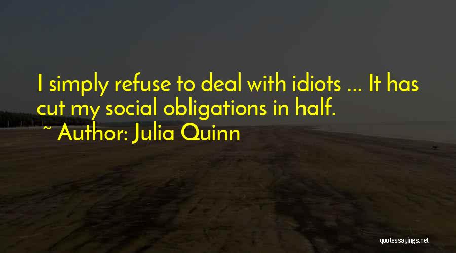 Social Obligations Quotes By Julia Quinn