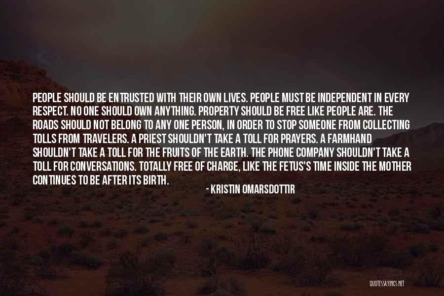 Social Order Quotes By Kristin Omarsdottir