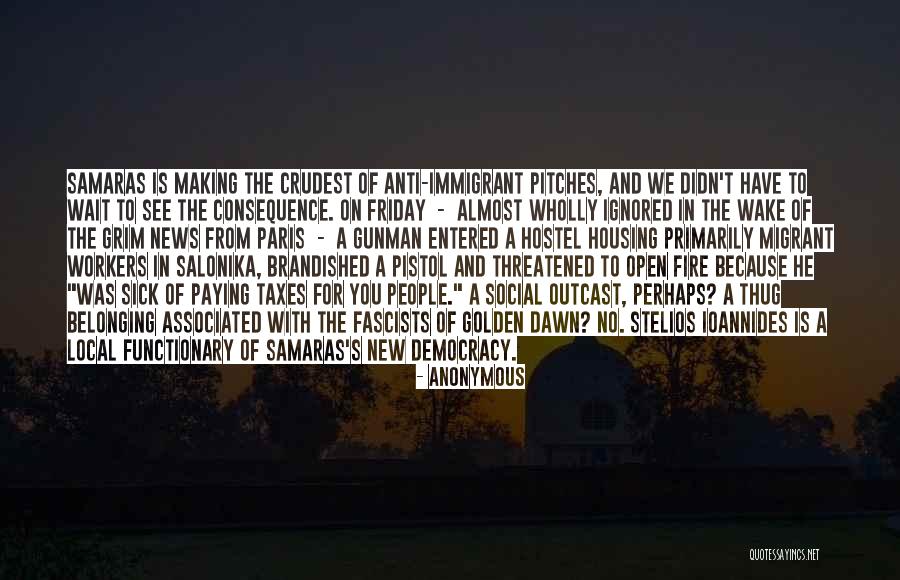 Social Outcast Quotes By Anonymous Social Outcast Quotes By Anonymous