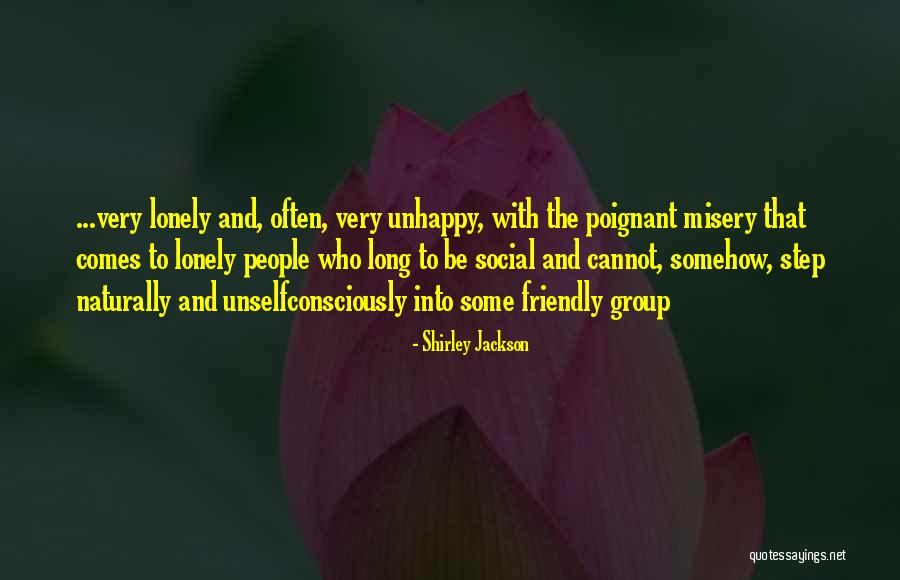 Social Outcast Quotes By Shirley Jackson Social Outcast Quotes By Shirley Jackson