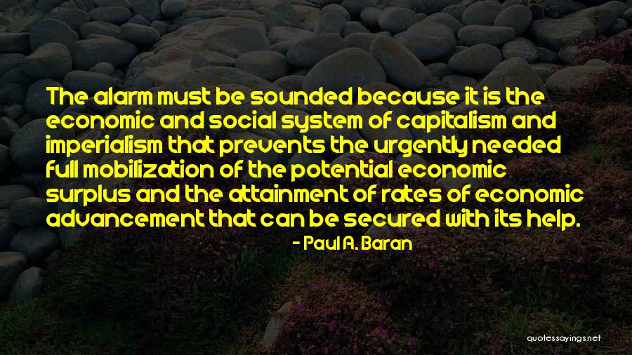 Social Potential Quotes By Paul A. Baran Social Potential Quotes By Paul A. Baran