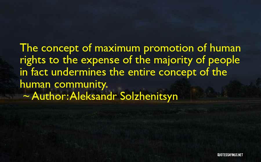 Social Promotion Quotes By Aleksandr Solzhenitsyn
