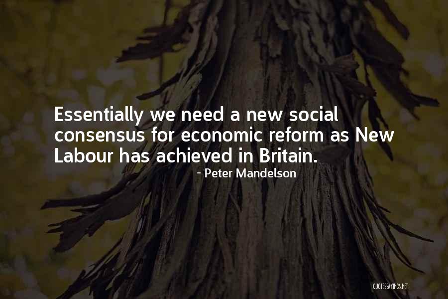 Social Reform Quotes By Peter Mandelson Social Reform Quotes By Peter Mandelson