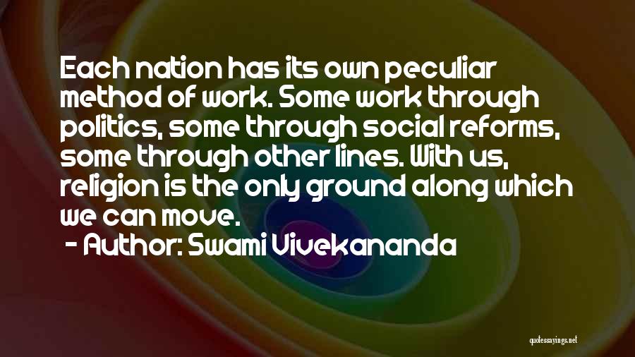 Social Reforms Quotes By Swami Vivekananda