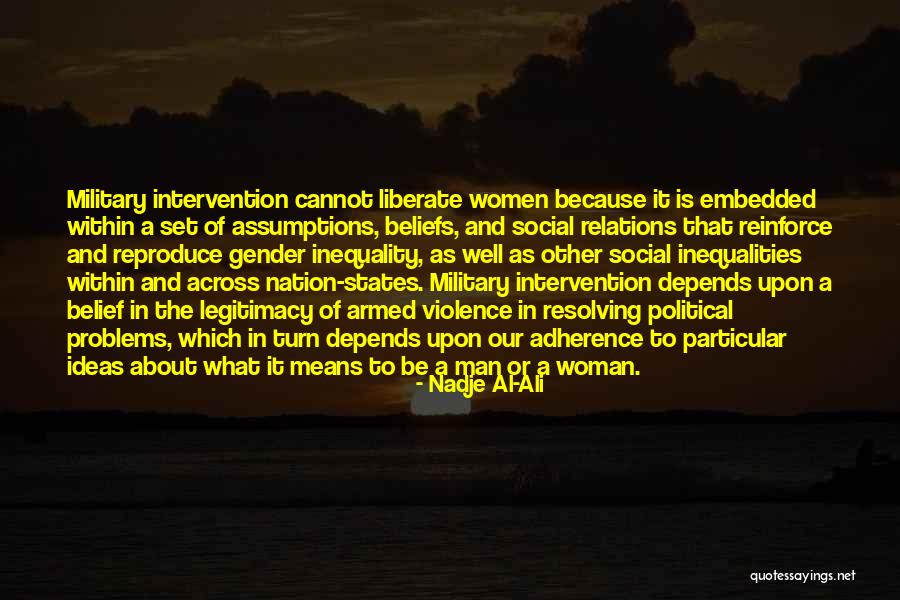 Social Relations Quotes By Nadje Al-Ali Social Relations Quotes By Nadje Al-Ali