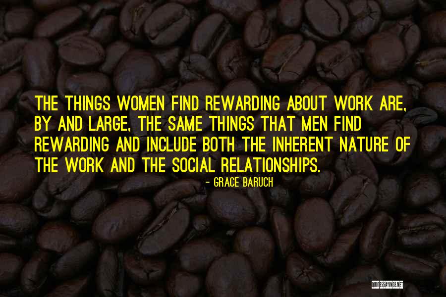Social Relationships Quotes By Grace Baruch Social Relationships Quotes By Grace Baruch
