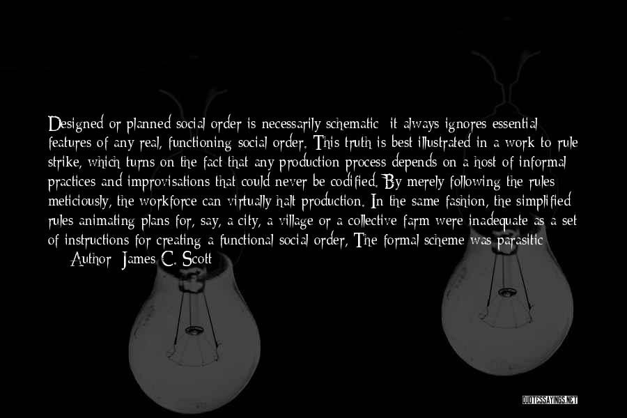 Social Rules Quotes By James C. Scott