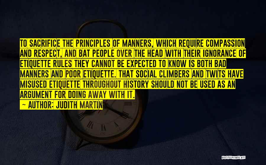 Social Rules Quotes By Judith Martin