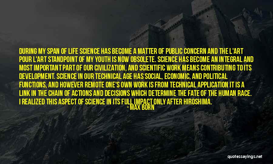 Social Science Quotes By Max Born Social Science Quotes By Max Born