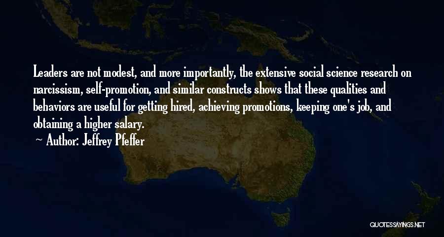 Social Science Research Quotes By Jeffrey Pfeffer