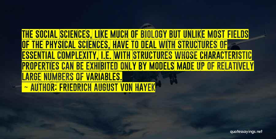 Social Sciences Quotes By Friedrich August Von Hayek