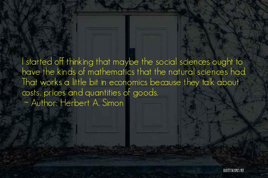 Social Sciences Quotes By Herbert A. Simon