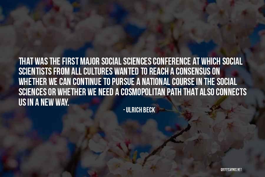 Social Sciences Quotes By Ulrich Beck