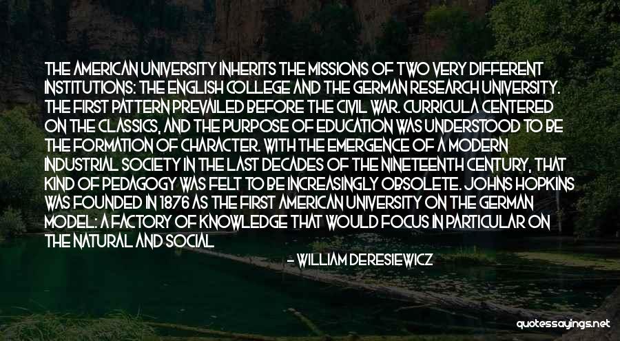 Social Sciences Quotes By William Deresiewicz