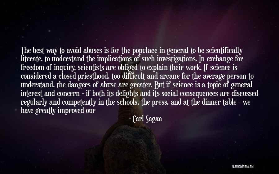 Social Scientists Quotes By Carl Sagan