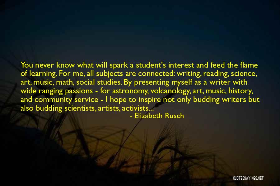 Social Scientists Quotes By Elizabeth Rusch