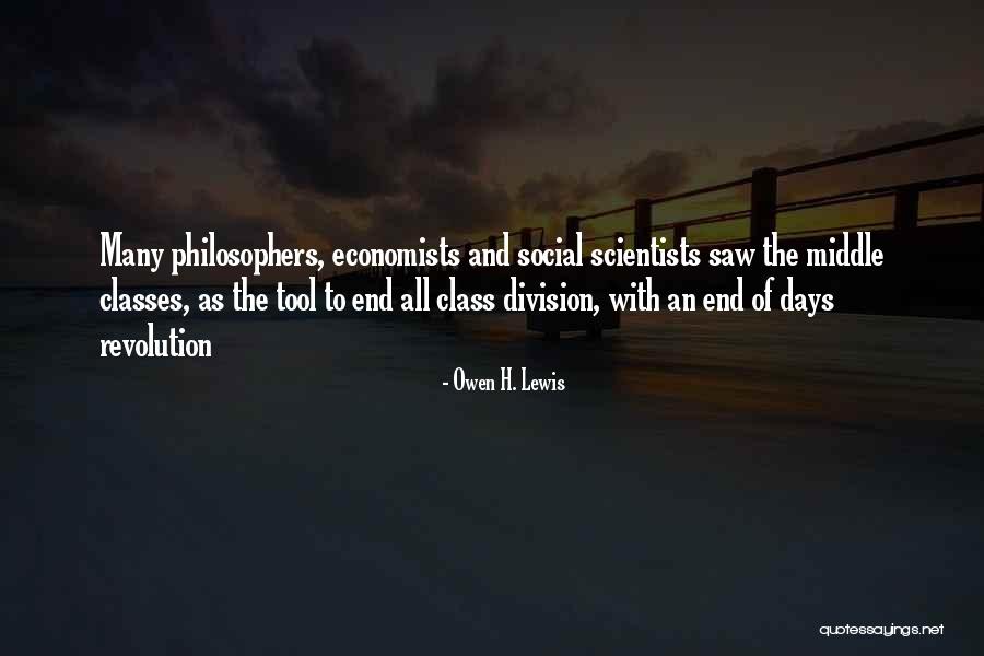 Social Scientists Quotes By Owen H. Lewis