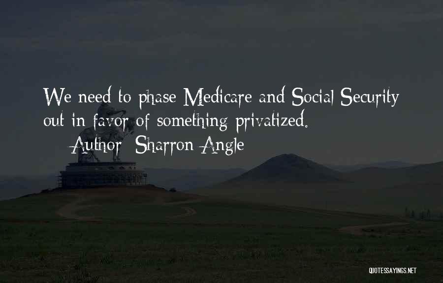 Social Security And Medicare Quotes By Sharron Angle