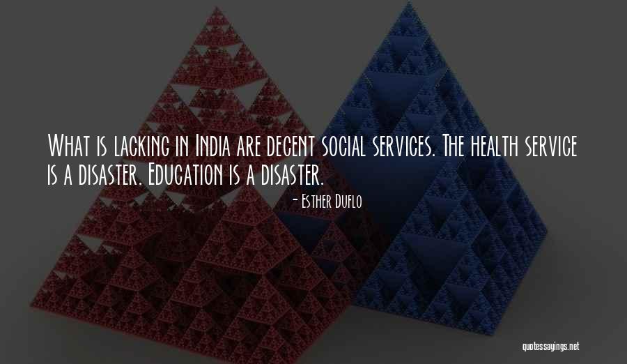 Social Service Quotes By Esther Duflo Social Service Quotes By Esther Duflo