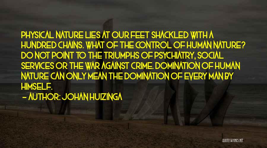 Social Services Quotes By Johan Huizinga