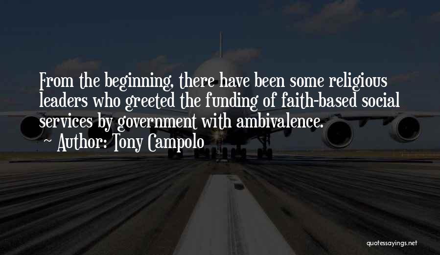 Social Services Quotes By Tony Campolo