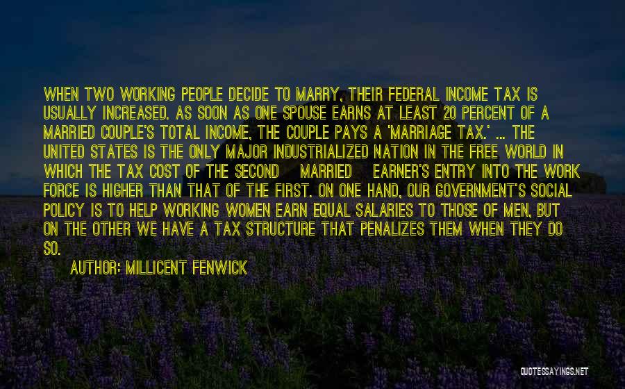 Social Structure Quotes By Millicent Fenwick