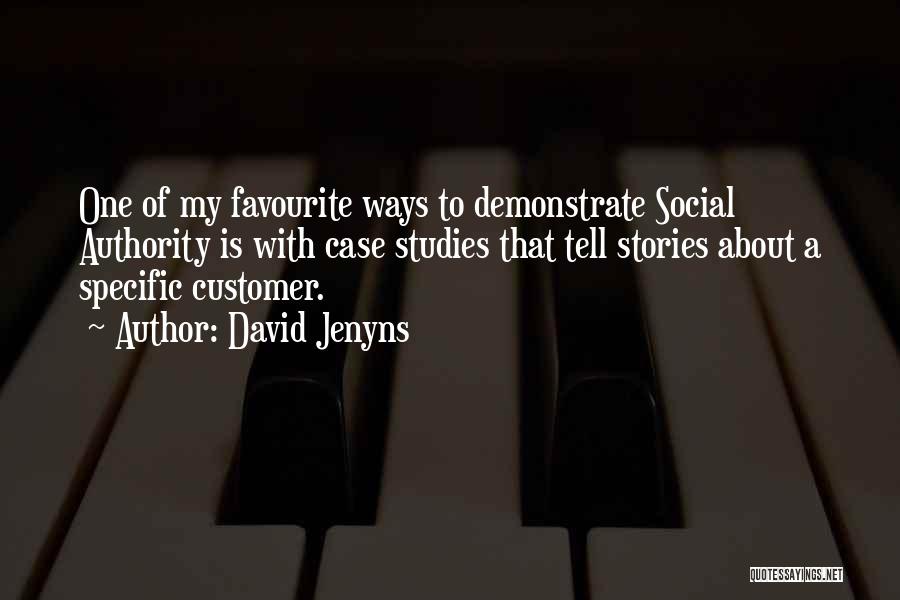 Social Studies Quotes By David Jenyns