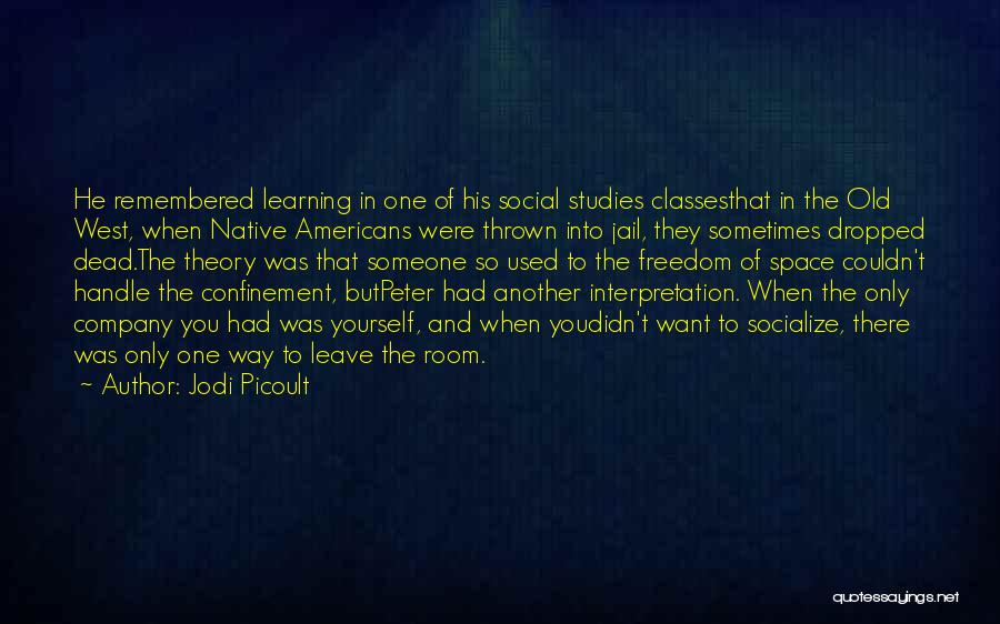 Social Studies Quotes By Jodi Picoult