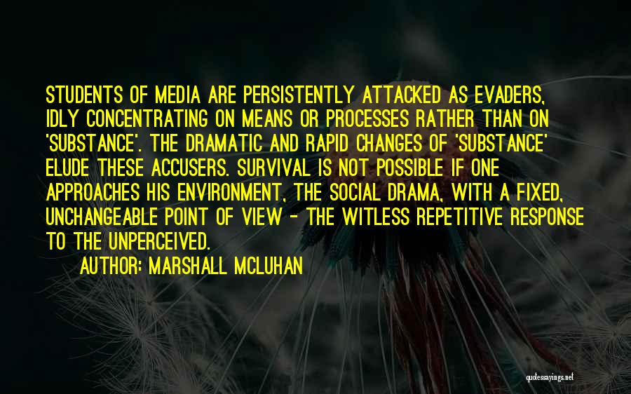 Social Studies Quotes By Marshall McLuhan