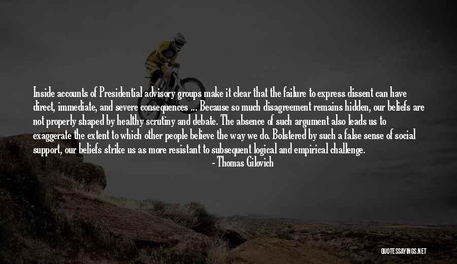Social Support Quotes By Thomas Gilovich Social Support Quotes By Thomas Gilovich