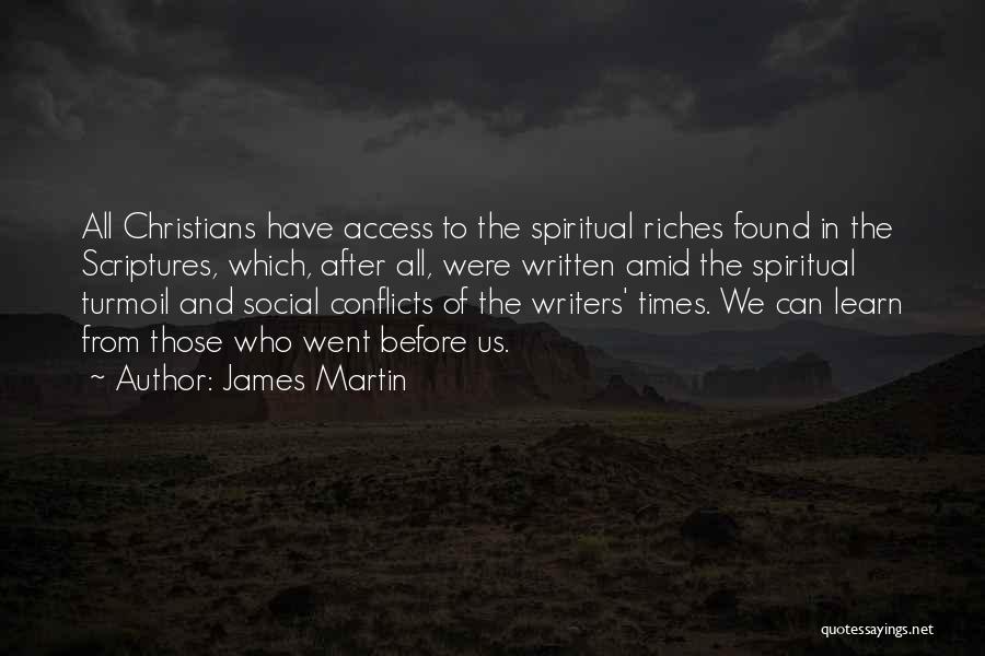 Social Turmoil Quotes By James Martin