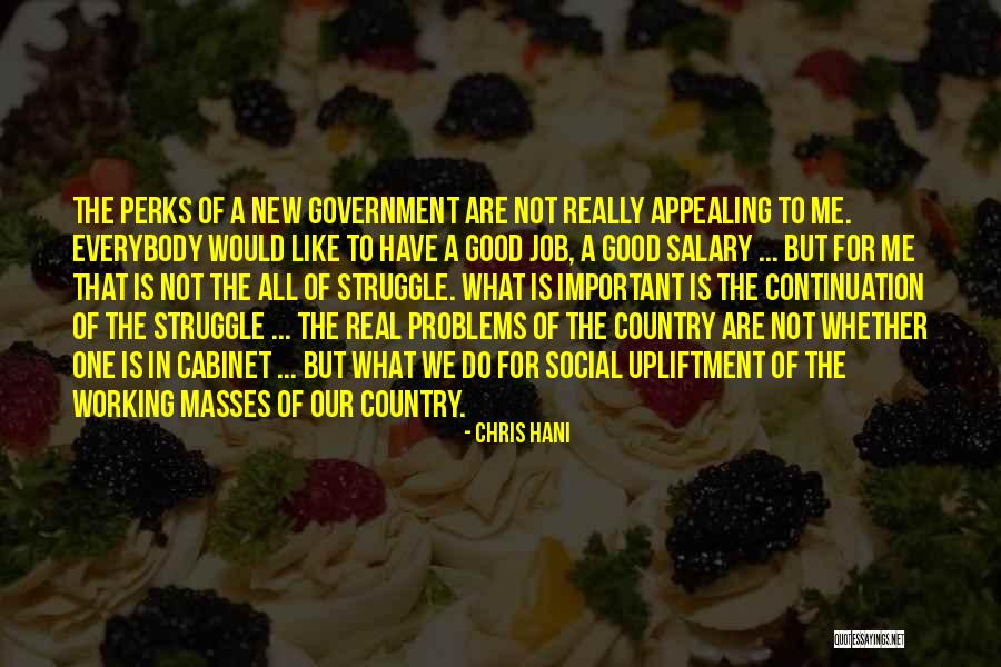 Social Upliftment Quotes By Chris Hani