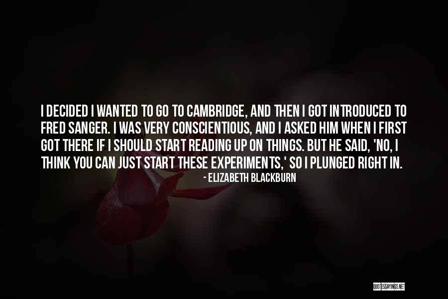 Social Visions Quotes By Elizabeth Blackburn Social Visions Quotes By Elizabeth Blackburn