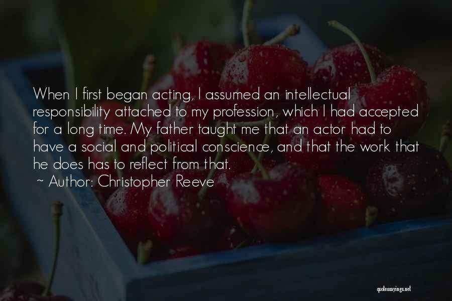 Social Work Profession Quotes By Christopher Reeve