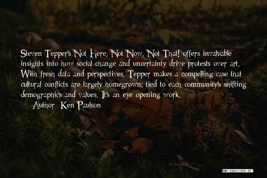 Social Work Values Quotes By Ken Paulson