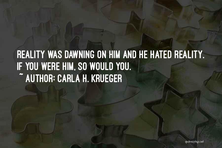 Social Worker Quotes By Carla H. Krueger