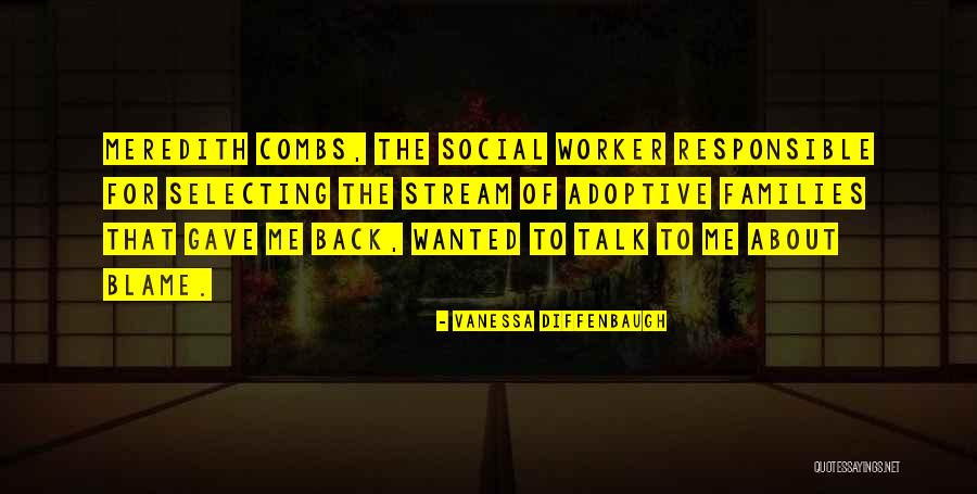 Social Worker Quotes By Vanessa Diffenbaugh